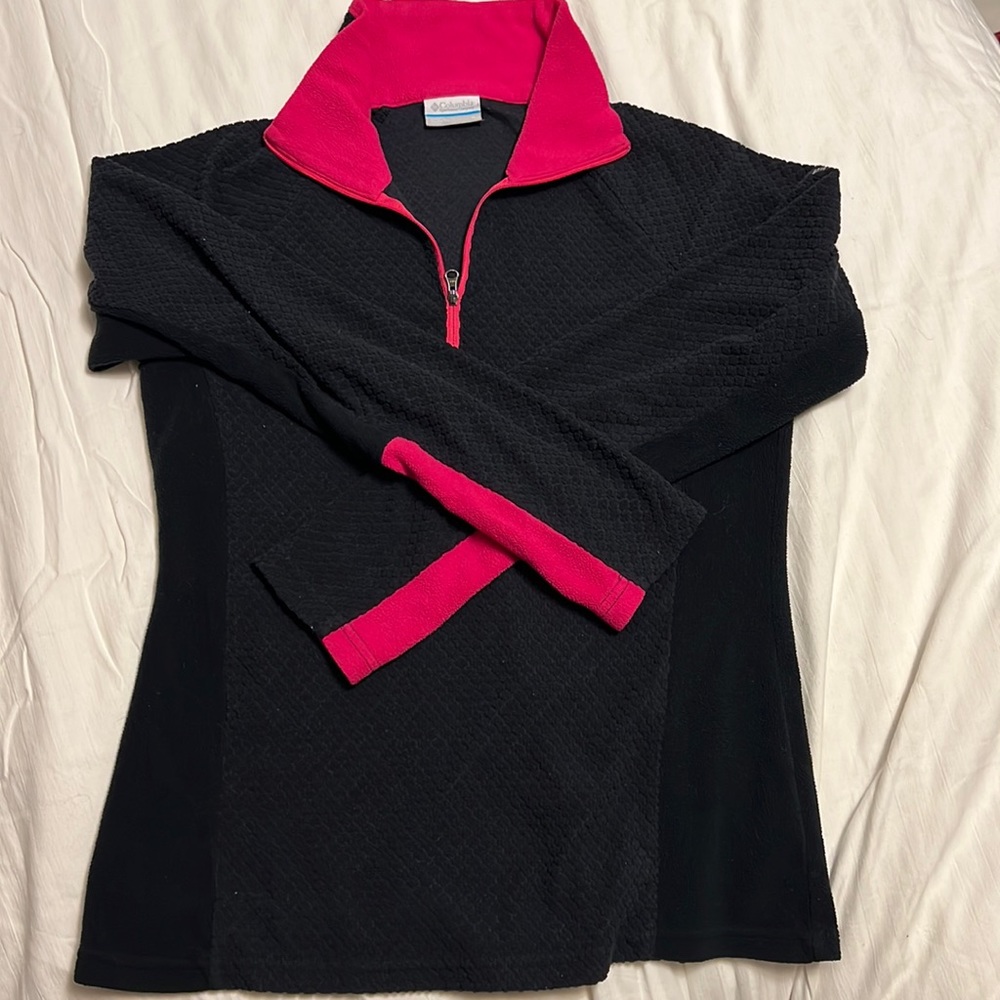 Columbia womens quarter zip size S